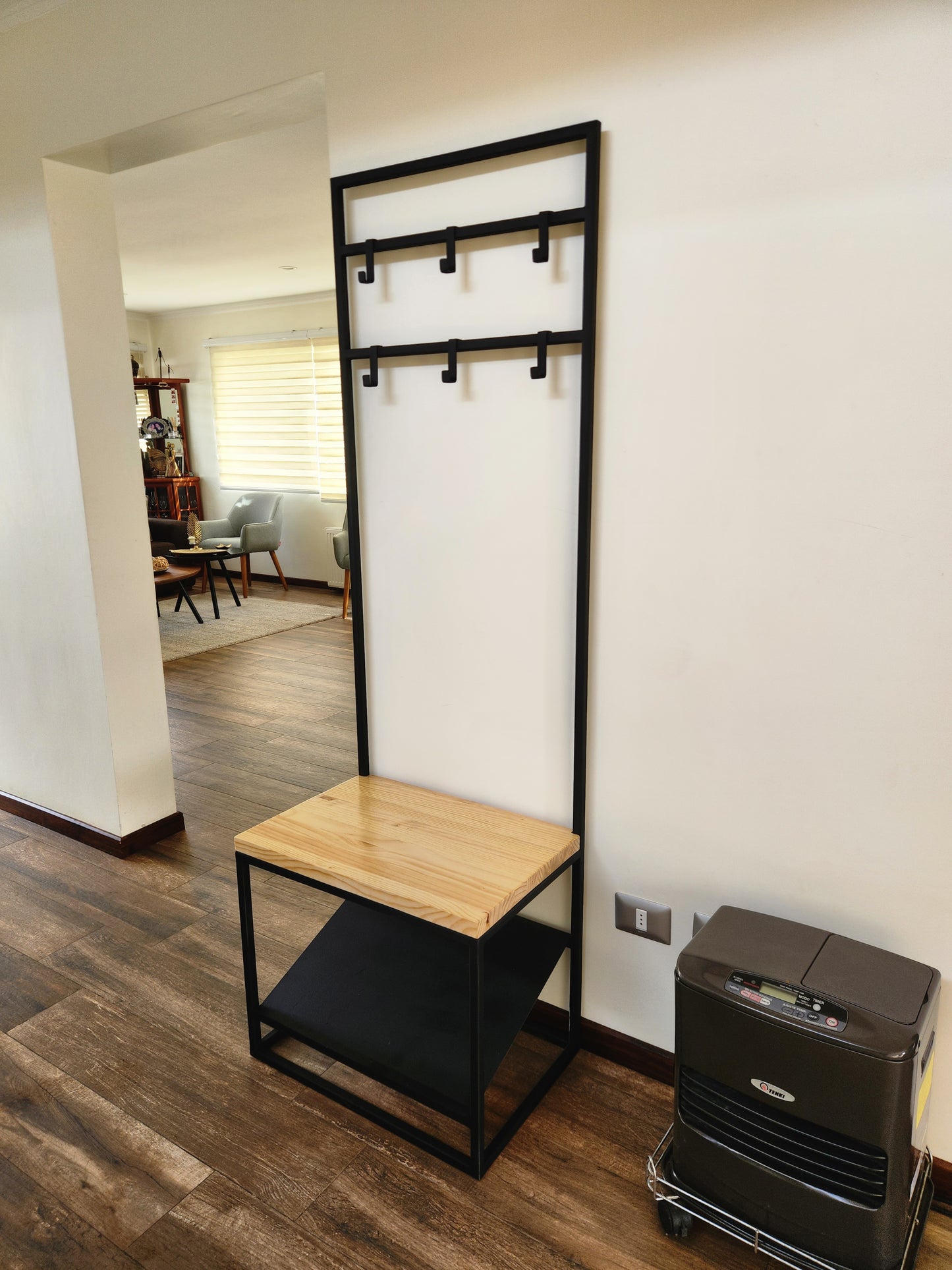 PERCHERO DE ENTRADA – Diseño Práctico y Elegante