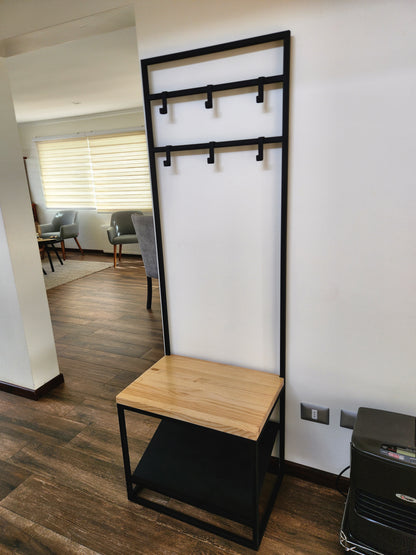 PERCHERO DE ENTRADA – Diseño Práctico y Elegante