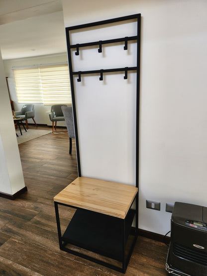 PERCHERO DE ENTRADA – Diseño Práctico y Elegante
