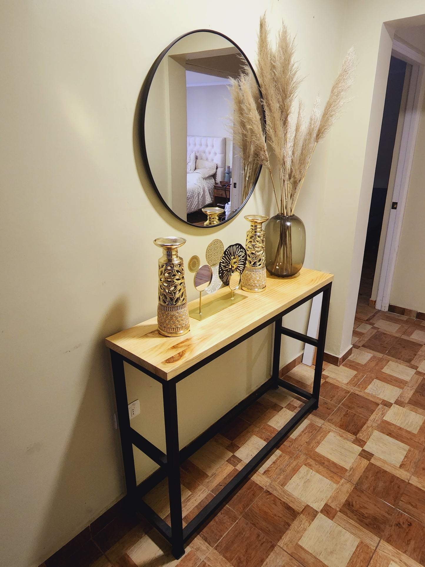 Arrimo 110×30×90 cm – Cubierta Madera