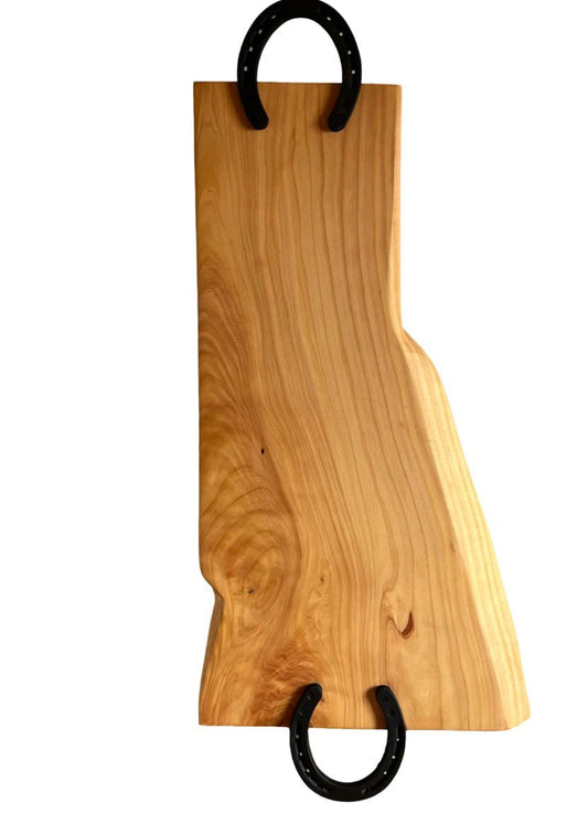 Tabla de Picoteo de Ciprés – 23 × 68 cm